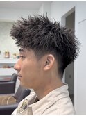 メンズカット/ツイストスパイラル/メンズショート