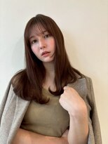 ユーフォリア 青山(Euphoria)&nbsp;チョコレートブラウン&大人ワンカールスタイル