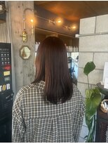 ファスナー(fustener) オレンジブラウン