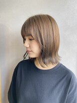 サンズヘアー(3’s hair)&nbsp;＊外ハネボブ×natural beige＊