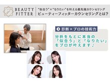 《ビューティーフィッターカウンセリング》とは？～診断×プロの技術力～