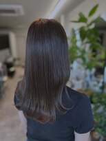 リビス(ribis)&nbsp;縮毛矯正毛でも叶う透明感カラー