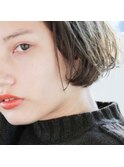 ＊LOJE＊  ノースタイリングでOK。自然にキマるショートボブ。