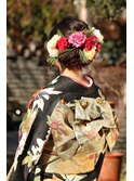 振袖ヘアー