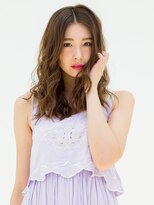 カルフール ロコ 草加西口店(Carrefour LOCO) ☆LOCO☆センターパート×グラデーションカラー