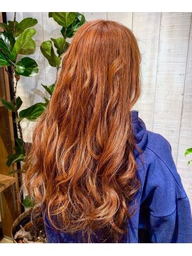 ロッコ 深谷店(ROCCO) #オレンジ#ケアブリーチ#N.カラー