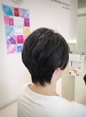 くびれショートボブ☆大人女性ヘア