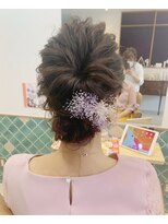 アドラーブル ヘアサロン(Adorable hair salon) ゆるふわシニヨン