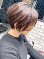 アヴァロン(AVALON)&nbsp;【mag  ginza】絶壁解消！！横顔美人なオトナのショートボブ