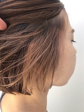 エイト 沖縄豊崎店(EIGHT toyosaki) 【EIGHT 豊崎】お客様スタイル_インナーミルクティー