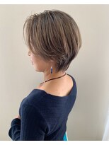 シェノン 西梅田(CHAINON)&nbsp;前髪/オリーブベージュ/ブラウンアッシュカラー/