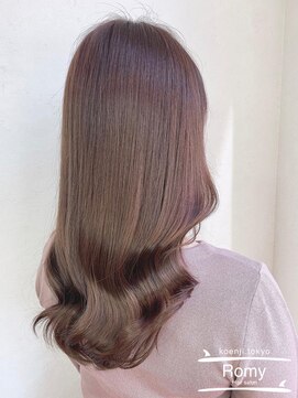 ロミー(Romy) ピンクショコラブラウン×髪質改善トリートメント×ヨシンモリ♪