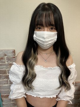 ルフレ 新宿本店1st(Reflet) 《インナーカラー×プルエクステ》#新宿#新宿三丁目#髪質改善