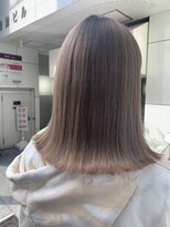 ラフ 難波店(LAFF)&nbsp;#黒髪#ボブルフ#ネビージュ#小顔#ワンレン