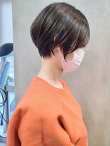 エリマ 調布(elima)&nbsp;丸みショート/マッシュ/イルミナカラー/前髪あり[調布]