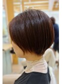 大人可愛いショートボブ