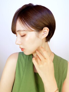 ラフィスヘアー ノア 上新庄店(La fith hair noa) 【La fith】丸みショート×マロンブラウン