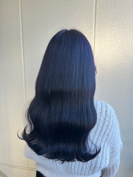 ガリカ シーム(Gallica/SEAM) 【桑原雪音】韓国風透明感暗髪ダークカラー/ブリーチなし<原宿>