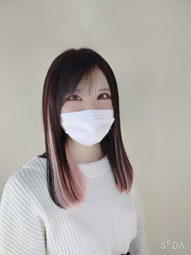 ウィット アンド ラファム Wit &La Famme インナーカラーをエクステで