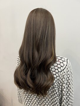 エニー 四条大宮(aNy) ハイライト×くすみベージュ