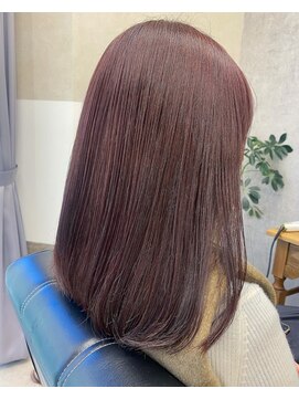 ラフィット 下大利店(lafit) ラベンダーグレージュ/ lafit 下大利 @kaji_de_experiences