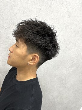 縁 ハナレ(en 870) 前下がり　ダウンバング　ソフトツイスト