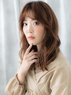 ドクターズ サロン ラブ(Dr's Salon LAB) 女らしさUP！やわらかランダムパーマロングd古河20代30代40代