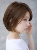 前髪あり大人ショートボブ20代30代40代【AIN.表参道】川原大地