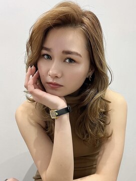 ブゾン(buZon) 【buZon ブゾン】グラマラスレイヤー×ふんわりパーマ