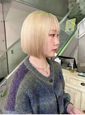 抜きっぱしbob/ハイトーンカラー/20代/30代/40代