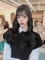 ラルムバイシー 新宿(LARME by Sea)&nbsp;韓国ヘア/韓国スタイル/グレージュ/黒髪/レイヤーカット/新宿