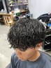 【メンズ限定】カット+波巻きパーマ￥10500→￥8500