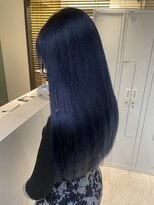 サラジュ 梅田店(SARAJU) sarajuヒラノ  ブルーブラック　ネイビー　髪質改善