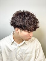 ブルーオーシャン 久留米店(BlueOcean)&nbsp;20代30代ツーブロックマッシュツイストスパイラルパーマ