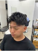 束感ショート×スキンフェード/水戸/束感/ショート/フェード/