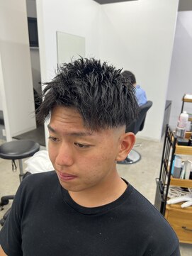 ラッドバイプティパ(rad...by petit-pas) 束感ショート×スキンフェード/水戸/束感/ショート/フェード/