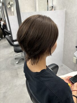 ヘアサロン ドットプラス 町田店(dot. plus) 【三輪 紗弓】ショートウルフ