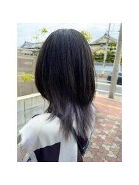 スーリール 姪浜店(Sourire) 透明感ラベンダーグレー