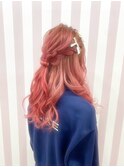 ガーリースタイル/心斎橋/ヘアメ/セットサロン