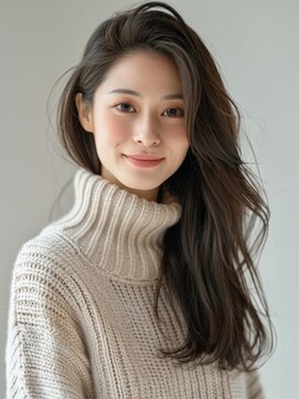 アルトリスト(Altruist Aging×HAIR&SPA) ★ダークアッシュ大人ガーリーボブ着物ミディアムレイヤーカット