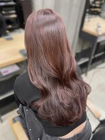 アリュウル 表参道 青山(Allure) ブリーチなし*チェリーピンクカラー◯伊藤