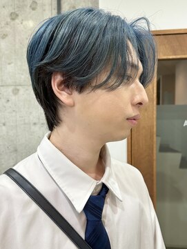 サクラ オモテサンドウ(SAKURA) メンズアンブレラカラー×韓国風センターパート　表参道美容院