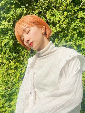 アミー 駒澤(Ammy komazawa) ボブ/オレンジカラー