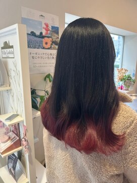 エヌアンドエーコンティ(N&A CONTi) 可愛さと可憐さを兼ね備えたバイカラー 毛先カラー 髪質改善TR