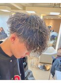 波巻きパーマ波巻きスパイラルパーマツイストスパイラルツイスパ