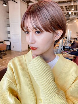 ガーデントウキョウ(GARDEN Tokyo) ショート/丸みショート/メルティカラー/似合わせカット