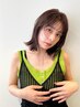 【emme】カット＋美髪縮毛矯正［ミドルコース］