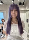 藤沢/ブリーチ/ダブルカラー/ホワイトラベンダー/姫レイヤー