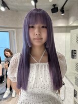 ハイプ(HYPE) 藤沢/ブリーチ/ダブルカラー/ホワイトラベンダー/姫レイヤー