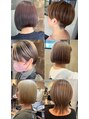ラフィスヘアーグロー 中百舌鳥店(La fith hair glow) プツっとラインが可愛いボブやショート・ウルフ得意です◎
